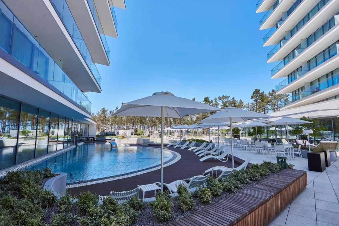 Wave - Aurum II Apartment - Front Sea View Miedzyzdroje Εξωτερικό φωτογραφία