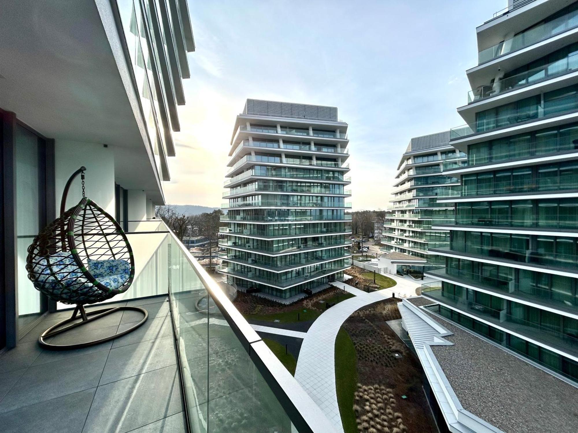Wave - Aurum II Apartment - Front Sea View Miedzyzdroje Εξωτερικό φωτογραφία