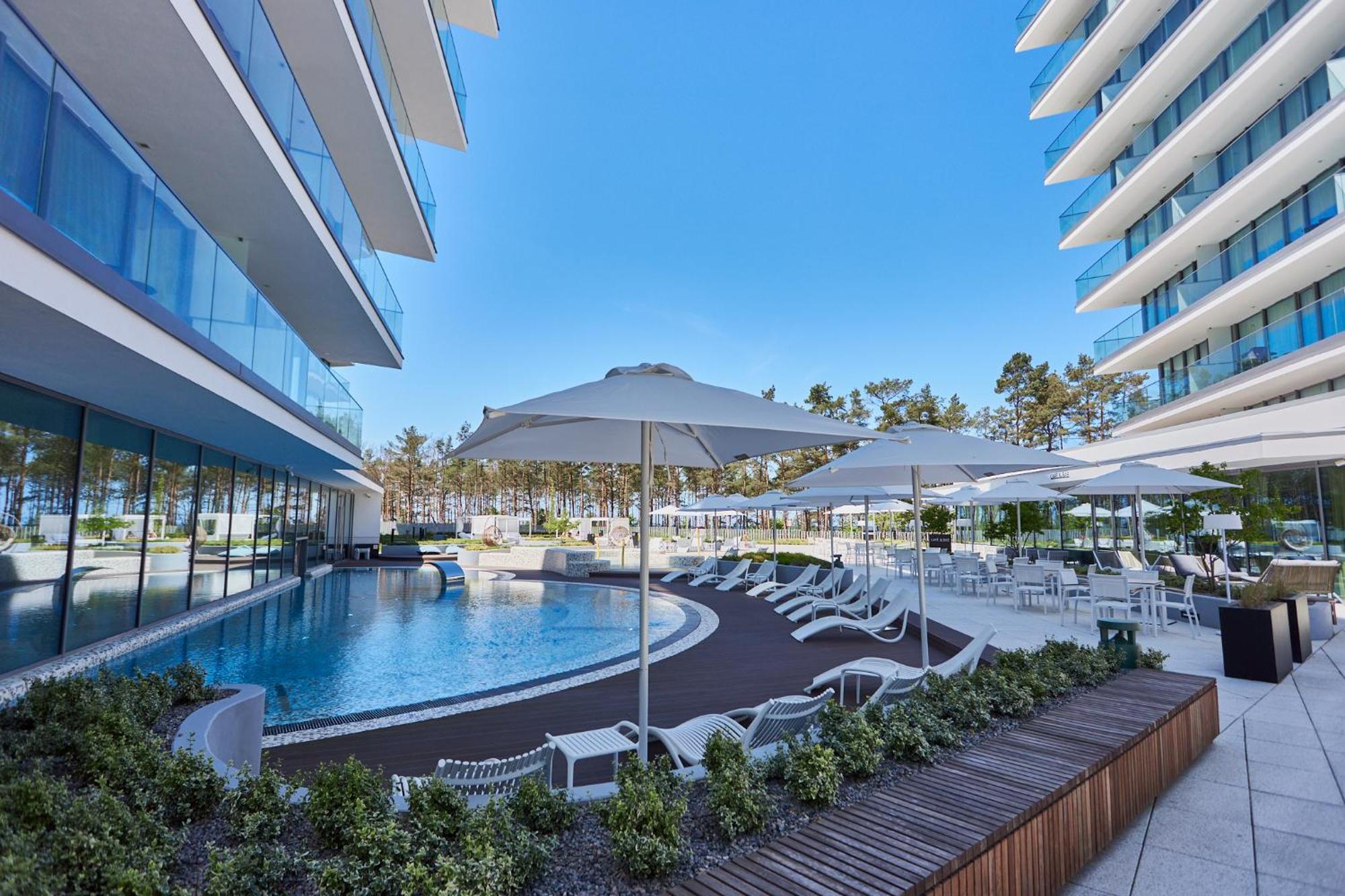Wave - Aurum II Apartment - Front Sea View Miedzyzdroje Εξωτερικό φωτογραφία